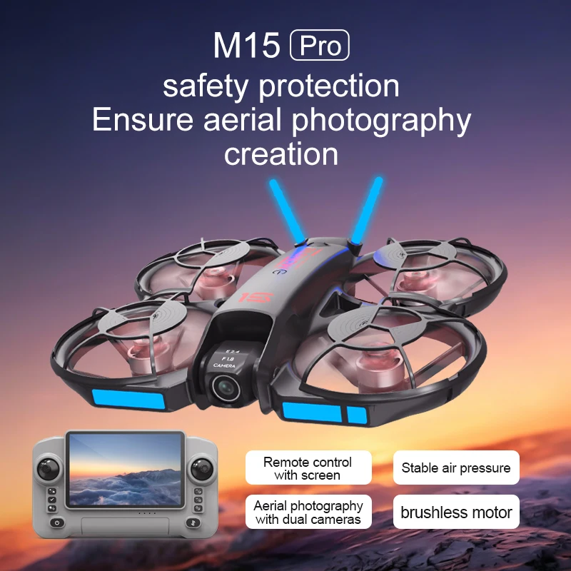 Nuovo Drone FPV M15 2026 con S - Drone Controller Screen recensione e prezzo